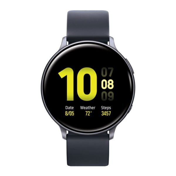 ⁦SAMSUNG Galaxy Watch Active 2 Aluminum Black⁩ - الصورة ⁦3⁩