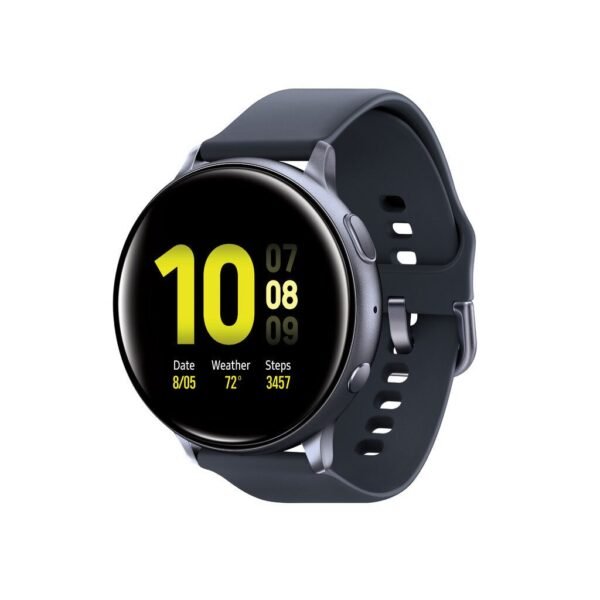 ⁦SAMSUNG Galaxy Watch Active 2 Aluminum Black⁩ - الصورة ⁦4⁩