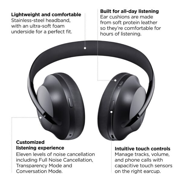 ⁦Bose Noise Cancelling Wireless Bluetooth⁩ - الصورة ⁦3⁩